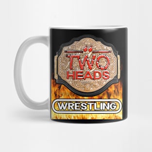 TWO HEADS WRESTLING Mug